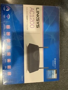 New Linksys EA6100 AC1200 Dual-Band Smart WiFi Gigabyte Wireless Router - Picture 1 of 6