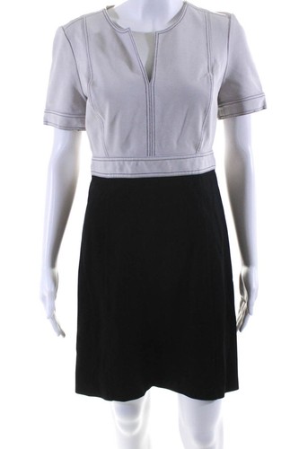 Abito donna Tory Burch bianco Allie taglia 10 12888597