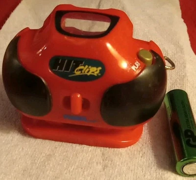 Boombox Toy HIT CLIPS Tiger Player ONLY Vintage Untested But Clean Battery Area  - Image 1 of 4