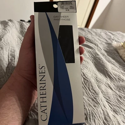 Pantimedias negras catherines para mujer talla grande C de día transparentes Foto 1 de 4
