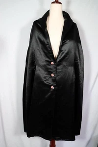 Rare Antique Edwardian 1910's Silk Satin Opera Cape Size Medium-Large Exc Cond - Picture 1 of 11