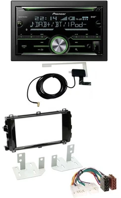 Pioneer CD USB MP3 Bluetooth 2DIN DAB Autoradio für Toyota Auris (ab 2013) - Bild 1 von 4
