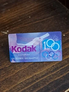 Vintage Olympics Kodak Swim Century Olympic Excellence Hologramm Pin - Bild 1 von 4