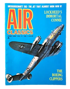 AIR CLASSICS LOCKHEED'S IMMORTAL CONNIE VOL. 5 Nr. 5. JUNI 1969 BOMBER MAGAZIN - Bild 1 von 5