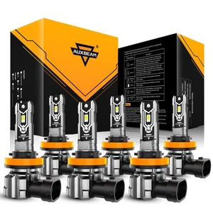 AUXBEAM LED Headlight High Low Fog Light 6500K For Nissan Pathfinder 2017-2025 - Picture 1 of 12