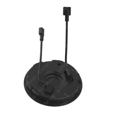 Bocina de botón 14-19539-000, eléctrica, logotipo Ftl, negra para Freightliner Foto 1 de 4