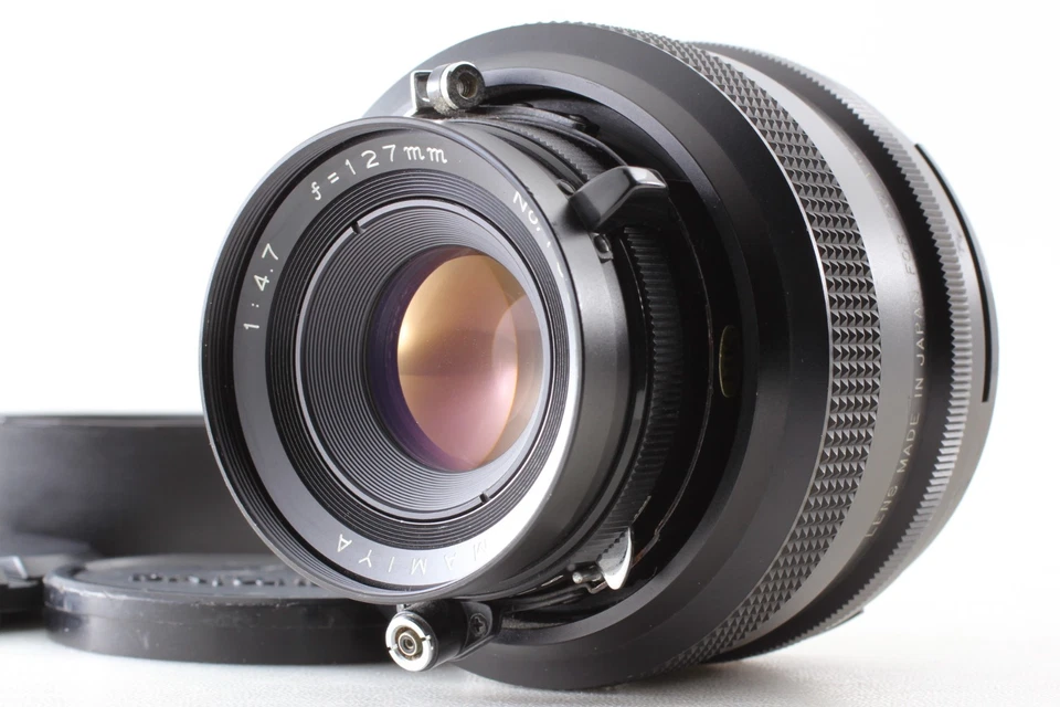 【MINT】 Mamiya 127mm f4.7 Lens Seiko Shutter for Polaroid 600SE Camera from JAPAN - Image 1 of 4