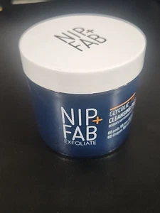 NIP + FAB Exfoliate Glycolic Fix Night Pads Extreme 60 Pads New Biodegradable - Picture 1 of 4