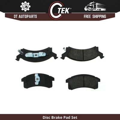 Для Pontiac Grand Am 1990-1998 годов выпуска | центральные передние дисковые тормозные колодки | полуметаллические - Изображение 1 из 4