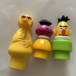 Fisher Price Little People Sesame Street FRANKLIN ROOSEVELT Bert Big Bird - Foto 1 di 3