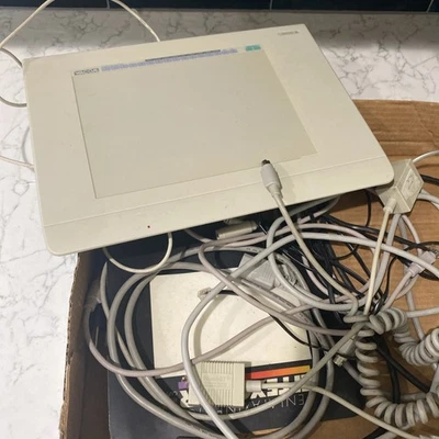 Wacom ArtZ II Tablet UD-0608-A 90's PC Mac Digital Tablet 6x8 Untested - Image 1 of 4