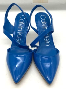 Calvin Klein light blue stiletto heels-size 8.5 M - Picture 1 of 8