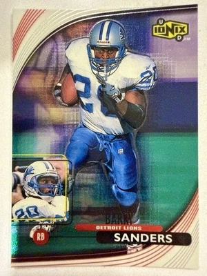 🔥 1999 UD Ionix Barry Sanders – Electric 90s Insert of the Lions Legend! 🔥 - Image 1 of 3