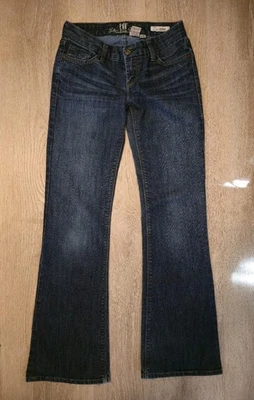 Women's IT Jeans Angeles Pure Diva Style Dark Blue Flared Size 27 Regular - Image 1 of 4