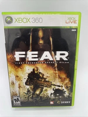 F.E.A.R.: First Encounter Assault Recon Xbox 360 Complete CIB VG - Image 1 of 4