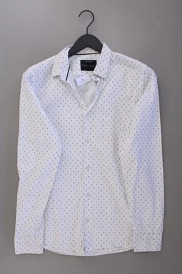 ✨ Pull&Bear camicetta per uomo taglia 46, S bianco di cotone ✨ - Immagine 1 di 4