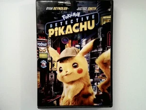 Pokémon Detective Pikachu DVD 2019 Ryan Reynolds Justice Smith - Picture 1 of 2