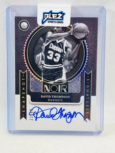 2024-25 Panini Noir David Thompson Snapshot Signatures #33/99 - Picture 1 of 2