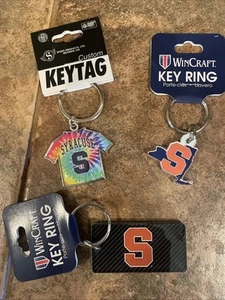 Three Syracuse University Key Chains - Picture 1 of 3