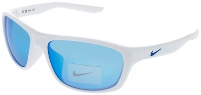 Gafas de sol NIKE LYNK M FD1817 100 marco BLANCO AZUL ESPEJO lentes 57 mm Foto 1 de 4