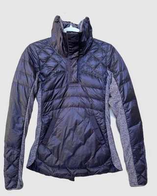 Lululemon Down For A Run Pullover Plumón de Ganso Chaqueta Puffer Talla 2 Foto 1 de 4