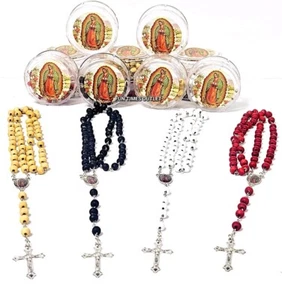 12 Virgen de Guadalupe Rosenkranz Gastgeschenke Kommunion Rosario Recuerdos Bautizo Boda - Bild 1 von 6