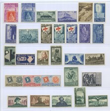 REPUBBLICA 1951 ANNATA CPL. 29V. 4 ** CENTRATO
