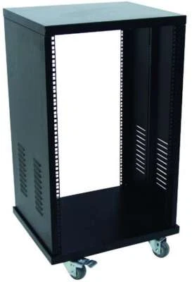Stahlrack SR-19, 24 HE ROADINGER, Studiorack Tischrack Serverschrank Stahl Rack - Bild 1 von 4