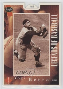 1995 Stouffers Legends of Baseball Pop-Ups Yogi Berra #1 HOF