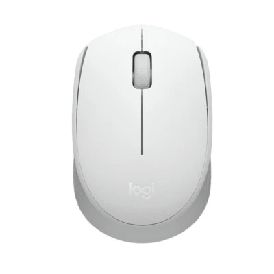 Logitech M172 White wireless 1000 DPI Gaming Mouse - Image 1 of 4