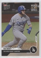 2020 Topps Now Los Angeles Dodgers World Series Champions /3157 Max Muncy #WS-5