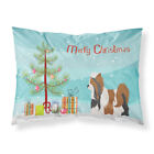 Biewer Terrier Christmas Fabric Standard Pillowcase