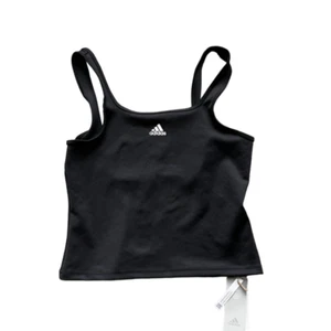 Top sin mangas Adidas para mujer negra cuello cuchara hiperglam entrenamiento aeróreadiz - L - Imagen 1 de 7