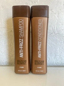 Brazilian Blowout Acai Anti-frizz, Pro care Shampoo & Conditioner 12 fl oz - Picture 1 of 6
