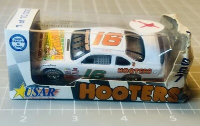 Vtg Hal Goodson #16 1996 Pontiac Hooters Diecast NASCAR New In Box - Image 1 of 2