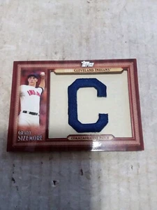 2011 Topps Grady Sizemore Commemorative Patch #TLMP-GS Cleveland Indians - Picture 1 of 2
