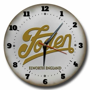 RELOJ DE PARED DE METAL PARA CAMIONES COMERCIALES FODEN 250 MM/10" DE DIÁMETRO, RELOJ DE GARAJE. - Imagen 1 de 1