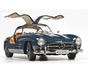 per Schuco per Mercedes per Benz 300SL Auto Blu 1:12 Camion Modello Precostruito - Foto 1 di 7