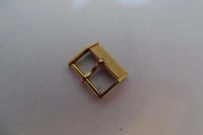 Hebilla Doxa Synchron 16mm Chapada en Oro Original Vintage  Foto 1 de 4