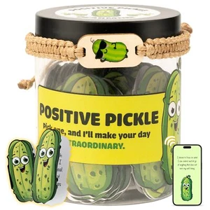 60 Positive Pickle Cards Affirmation Cards For Women Mom and Teens Pickle Gif... - Picture 1 of 6