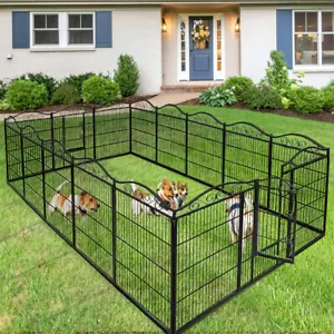 Stalla cane uscita cuccioli alta stalla per cuccioli recinti recinti a ruota aperta XXL animale - Foto 1 di 13