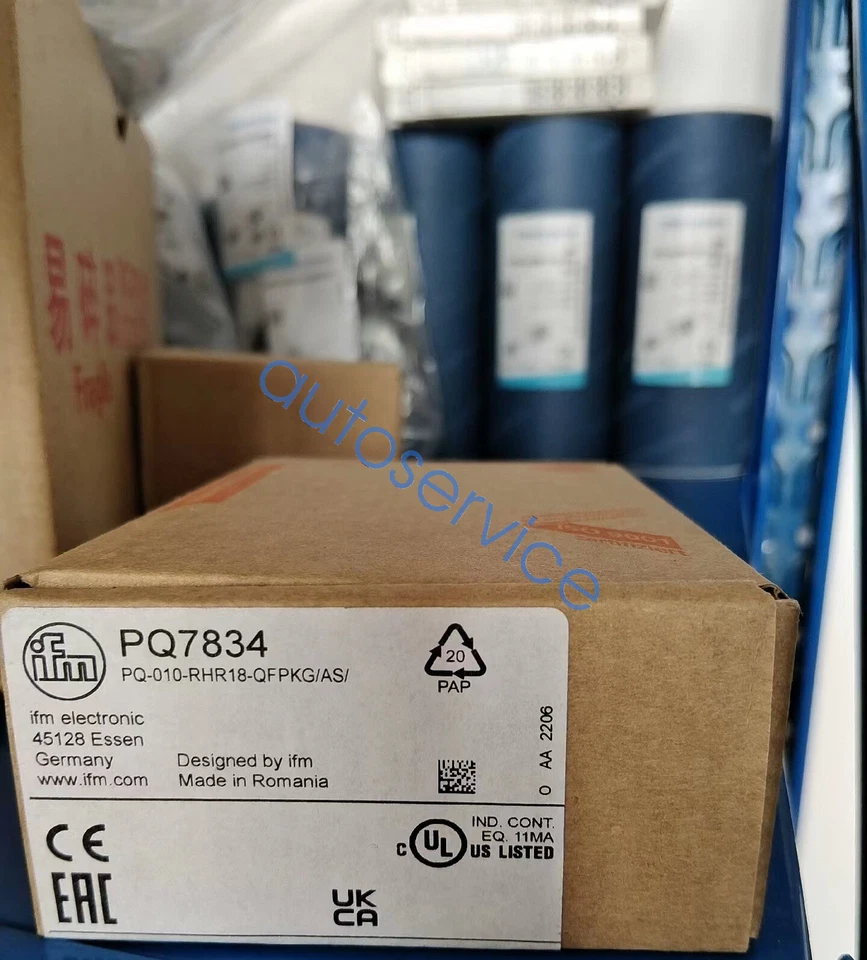 cxNew IFM PQ7834 pressure sensor PQ7834 By Fedex or DHL - Image 1 of 1