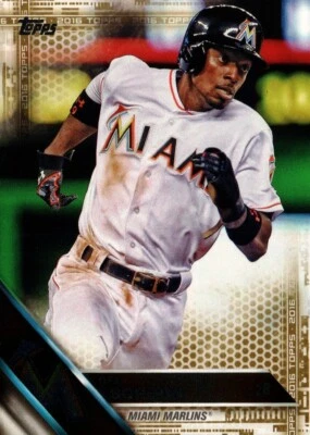 2016 Topps Gold #147 - Dee Gordon 2013/2016 - Miami Marlins  16-569 - Image 1 of 2