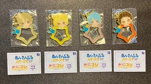 Japanese Ensemble Stars Mini Colle Star Strap Charm Rabits Set of 4 NEW - Picture 1 of 6