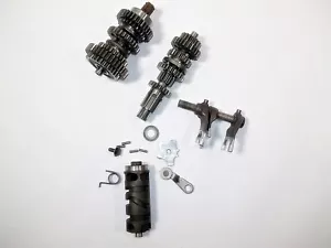 HONDA XR100R TRANSMISSION SHIFT DRUM FORKS HON-XR100R-TRANS XR100 XR 100R 100 jh - Picture 1 of 11