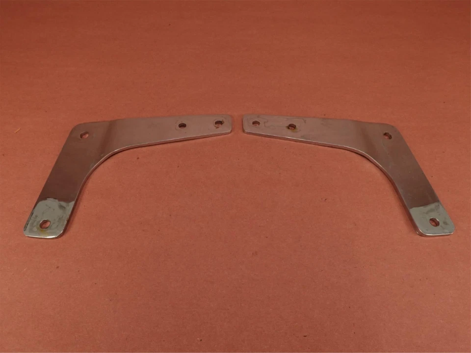 2000-2007 Honda Shadow Sabre VT1100 VT1100C2 Chrome Sissy Bar Backrest Supports - Image 1 of 4