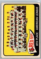 1965 TOPPS BASEBALL 403 BOSTON RED SOX TEAM CARD