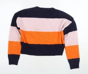 New Look Women's Striped Knit Pullover Jumper S - Picture 1 of 12