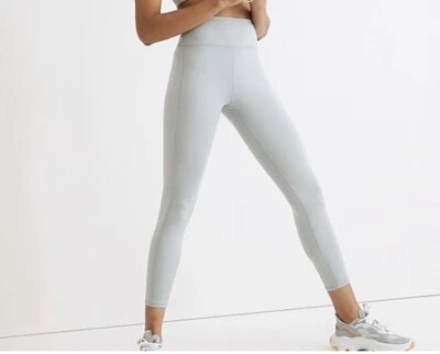 Leggings Madewell Flex tiro alto 25" - Talla M, Blue Horizon Foto 1 de 4