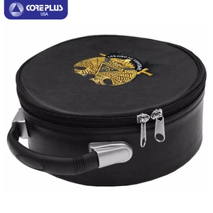 Custodia con cappuccio corona rito scozzese 32° grado - nera con disegno doppia aquila - Foto 1 di 5